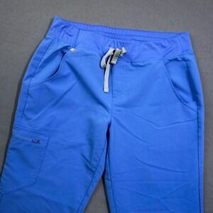 FIGS Zamora Women's S Blue Technical Jogger Scrub Pants PO2693 Comfortable W18SW